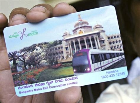 SMART CARD: BANGALORE NAMMA METRO RAIL 